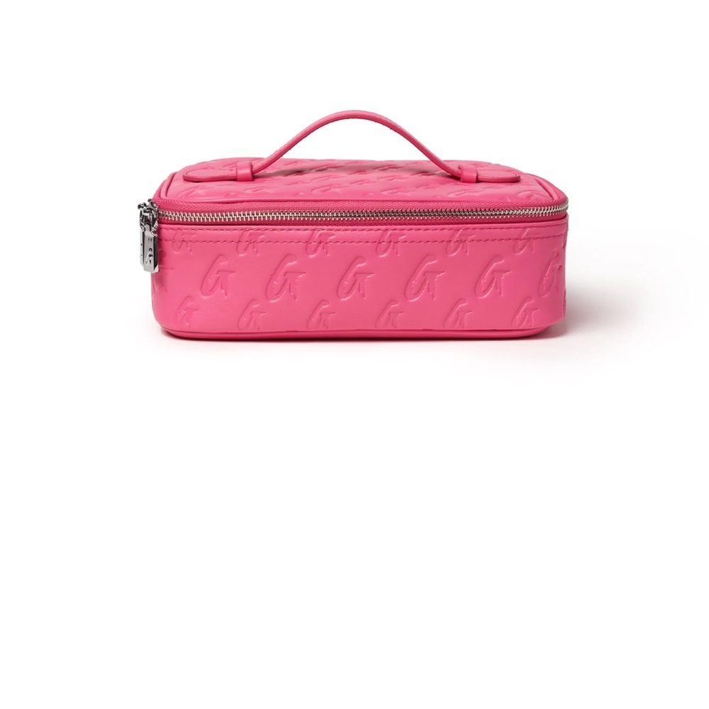 Glam-Aholic Lifestyle Medium Monogram Toiletry Bag (Hot Pink)